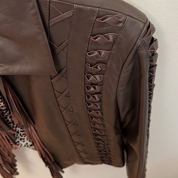 Cortina fringe leather jacket - Picture 7 of 13